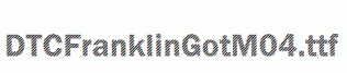 DTCFranklinGotM04.ttf
