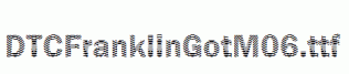 DTCFranklinGotM06.ttf
