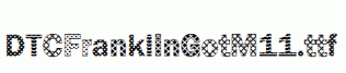 DTCFranklinGotM11.ttf