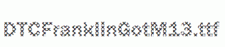 DTCFranklinGotM13.ttf