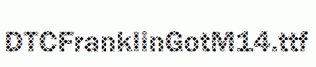 DTCFranklinGotM14.ttf