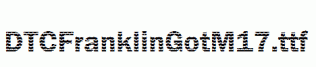 DTCFranklinGotM17.ttf
