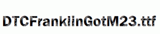 DTCFranklinGotM23.ttf