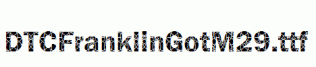 DTCFranklinGotM29.ttf