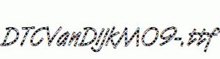 DTCVanDijkM09-.ttf