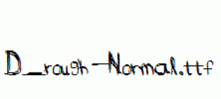 D_rough-Normal.ttf