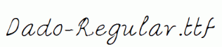 Dado-Regular.ttf