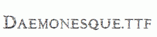 Daemonesque.ttf