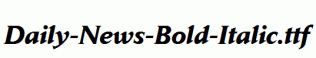 Daily-News-Bold-Italic.ttf