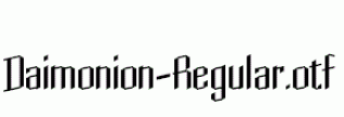 Daimonion-Regular.otf
