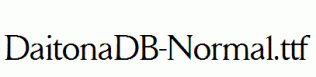 DaitonaDB-Normal.ttf