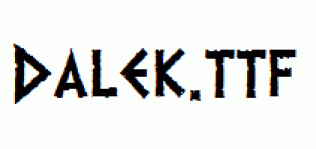 Dalek.ttf
