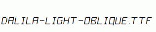 Dalila-Light-Oblique.ttf