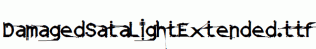 DamagedSataLightExtended.ttf