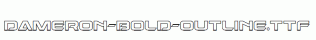 Dameron-Bold-Outline.ttf