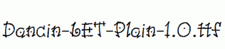 Dancin-LET-Plain-1.0.ttf