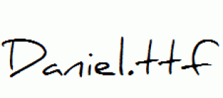 Daniel.ttf