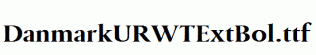 DanmarkURWTExtBol.ttf