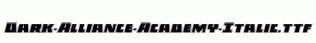 Dark-Alliance-Academy-Italic.ttf