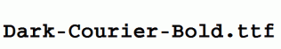 Dark-Courier-Bold.ttf