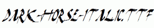 Dark-Horse-Italic.ttf