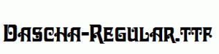 Dascha-Regular.ttf
