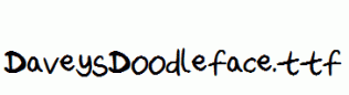DaveysDoodleface.ttf