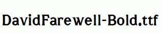 DavidFarewell-Bold.ttf