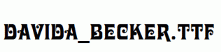 Davida_Becker.ttf