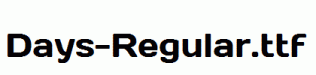 Days-Regular.ttf