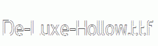 De-Luxe-Hollow.ttf