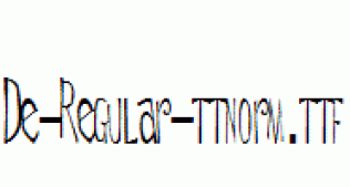 De-Regular-ttnorm.ttf