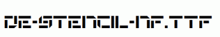 De-Stencil-NF.ttf