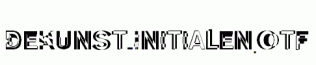 DeKunst-Initialen.otf