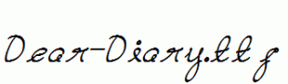 Dear-Diary.ttf
