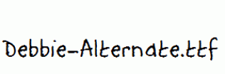 Debbie-Alternate.ttf