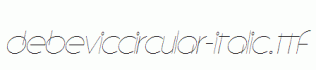 DebevicCircular-Italic.ttf