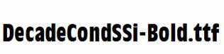 DecadeCondSSi-Bold.ttf