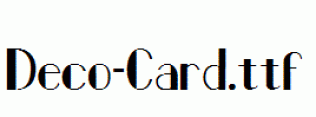 Deco-Card.ttf