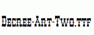 Decree-Art-Two.ttf