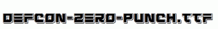 Defcon-Zero-Punch.ttf