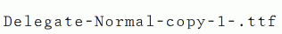 Delegate-Normal-copy-1-.ttf