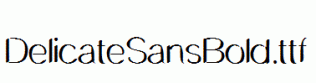 DelicateSansBold.ttf