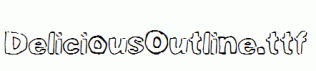 DeliciousOutline.ttf