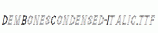 DemBonesCondensed-Italic.ttf
