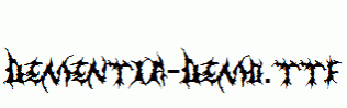 Dementia-Demo.ttf