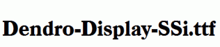 Dendro-Display-SSi.ttf