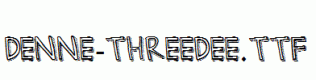 Denne-Threedee.ttf