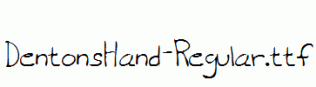 DentonsHand-Regular.ttf