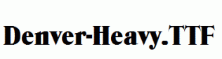 Denver-Heavy.ttf
